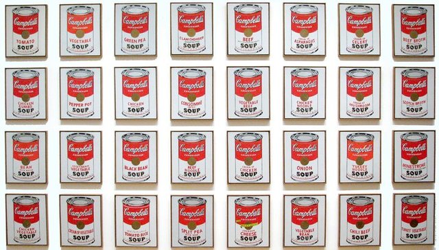 Latas de sopa Campbell - Andy Warhol