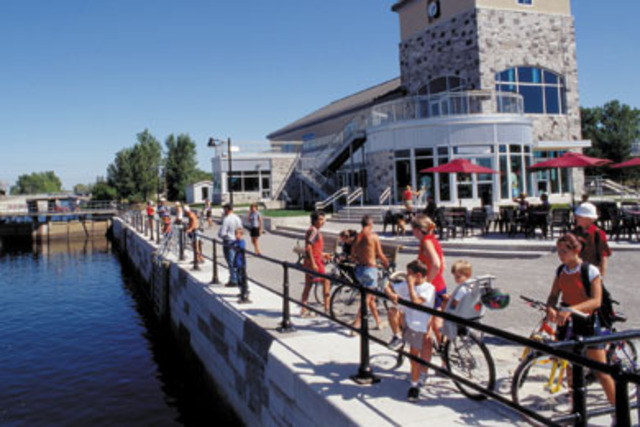 Promenaderai à Vélo Lachine Canal Nationale Historique Lieu