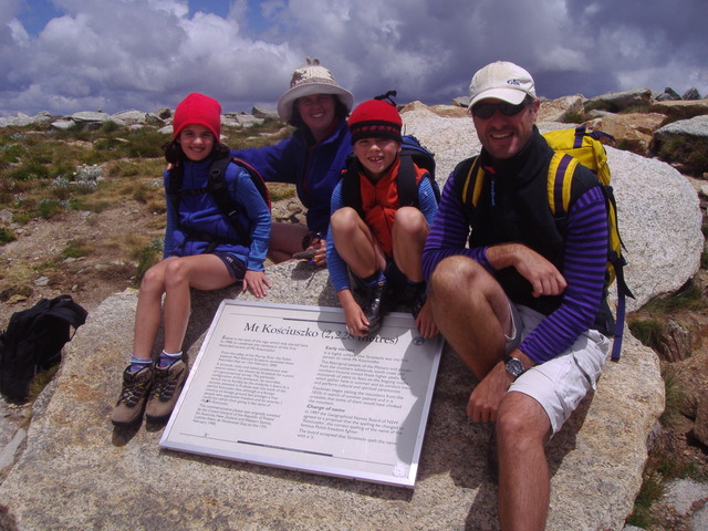 CLIMBED MOUNT KOZIOSCO