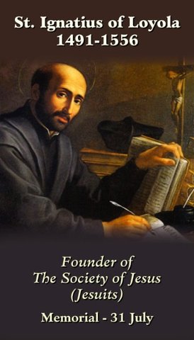 Ignatius' dictation of his life