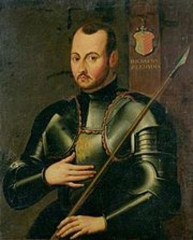 St Ignatius becomes a soldier.
