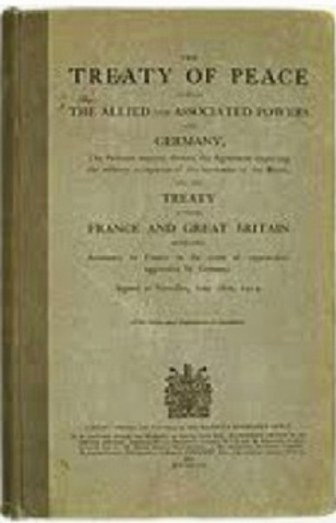 Germany Signs the Treaty of Versailles