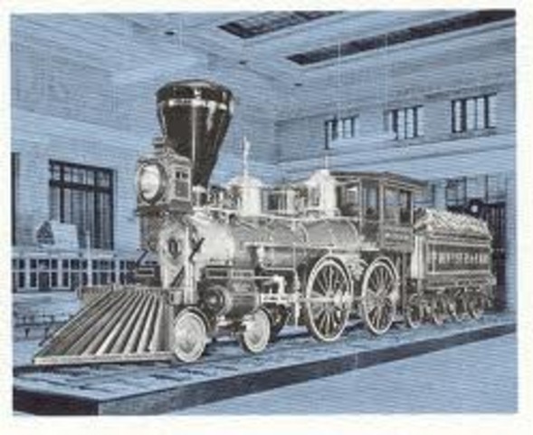 The First Steam Locomotive