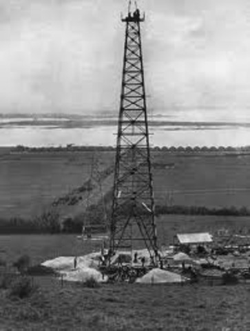 First Oil Well Drilled