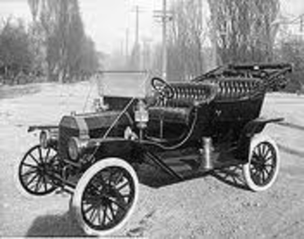 The First Model T Ford