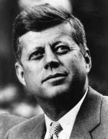 John F. Kennedy elected President of USA