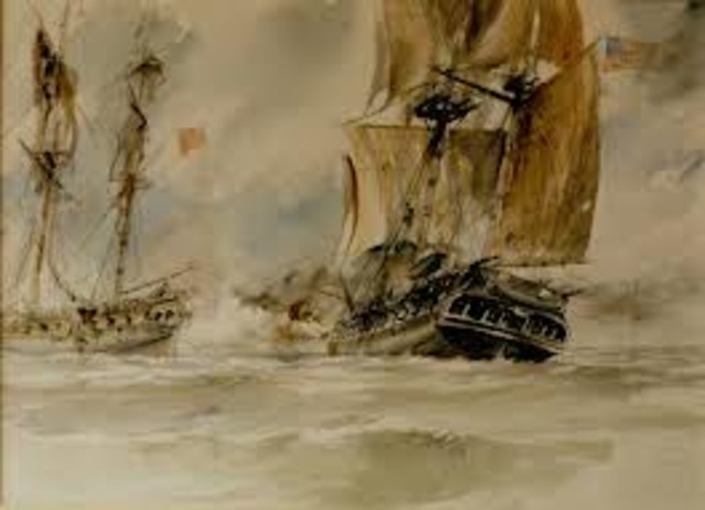 USS Constitution scores a victory