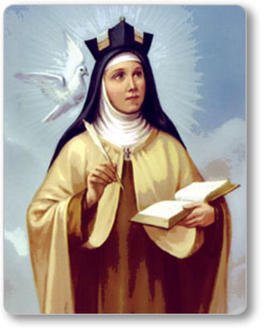 Saint Teresa's books she wrote