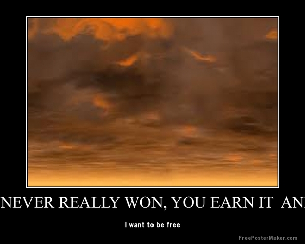 End of the chances of freedom