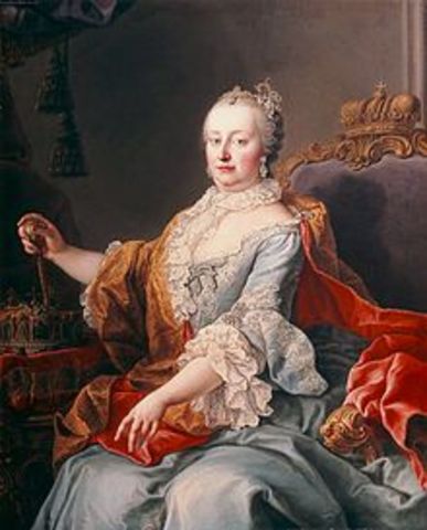 Maria Theresa Inherits the Austrian Throne