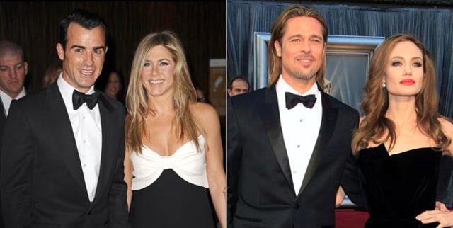 Divorced Brad Pitt