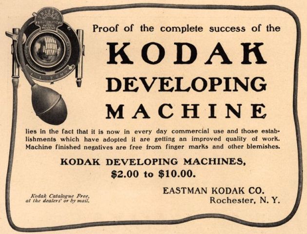 The Kodak Developing Machine