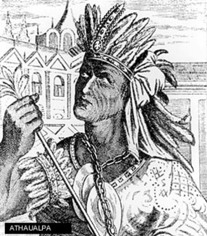 Atahualpa wins the Inca civil war