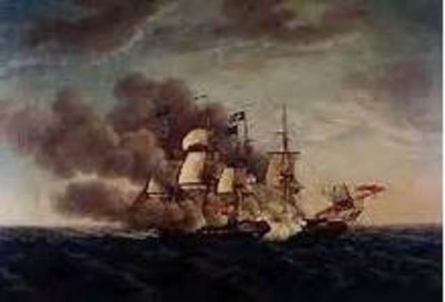 USS Constitution scores a victory