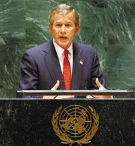 George W. Bush Addresses the United Nations