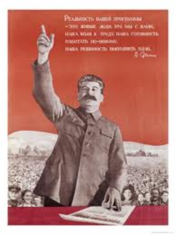 Stalin Implements First Five-Year PLan