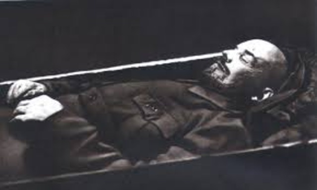 Vladamir Lenin Dies