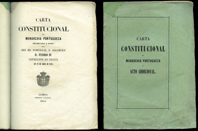 A Carta Constitucional é publicada em Lisboa.
