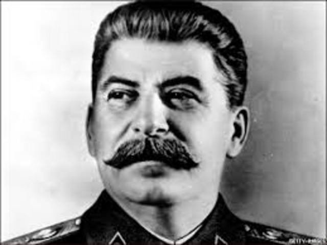 Stalin implements first "five year plan"