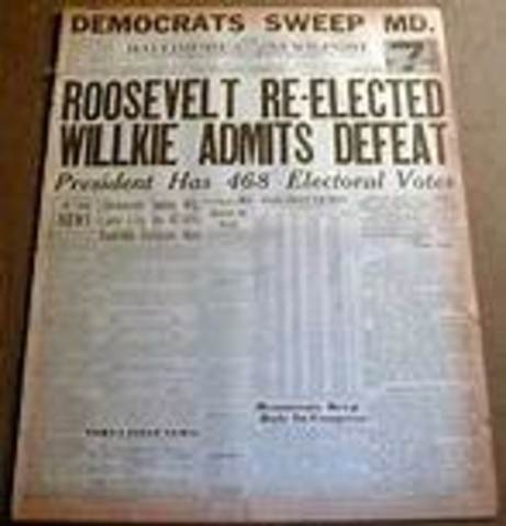 Roosevelt's 2nd term