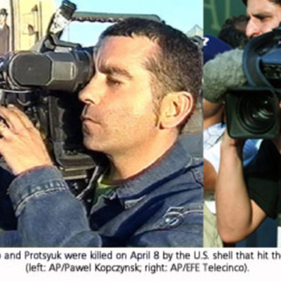 Timeline: Estados Unidos dispara contra el periodismo en Irak