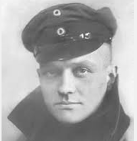 Red Baron is shot down
