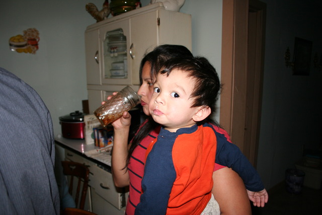 Mi hermano chiquito nació