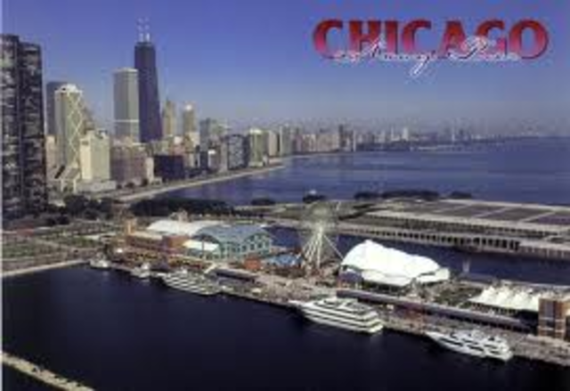 Mi familia fuimos a Chicago