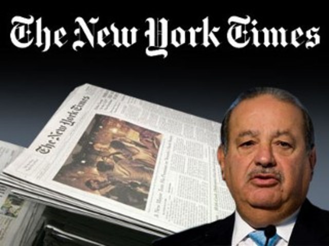 Carlos Slim bails out the New York Times