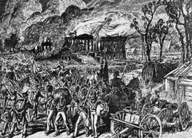 Washington, D.C Attacked & Burned