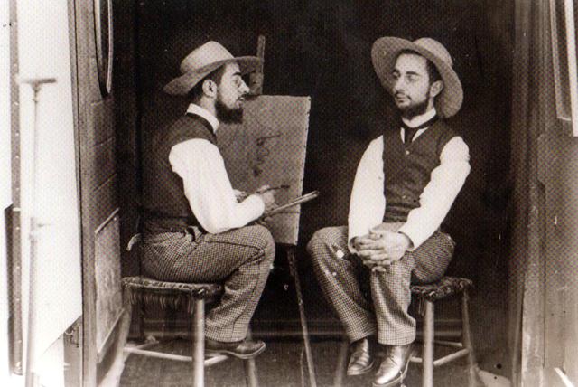 Henri Toulouse se sale del estudio y crea su propio estudio