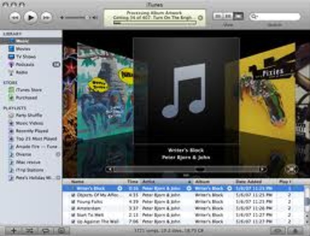 se crea la tienda itunes