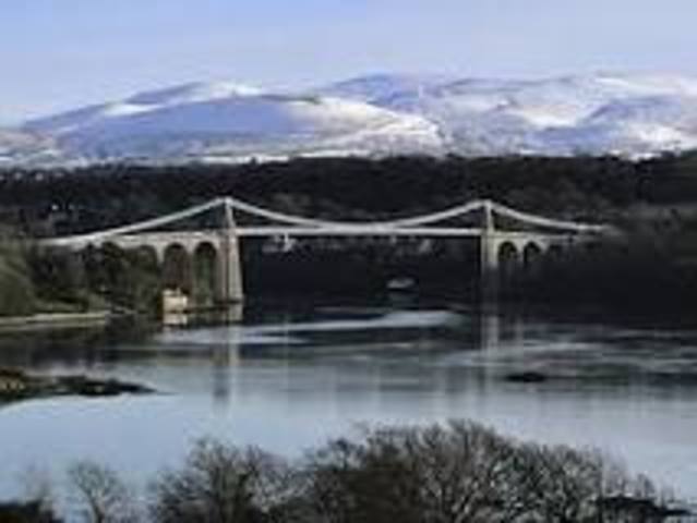The Menai Suspension Bridge was Completed