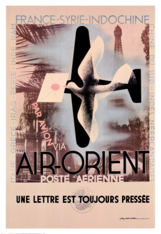 Cassandre comienza a hacer carteles