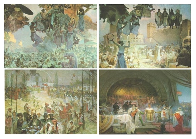 Alphons Mucha "Epopeya Eslava"