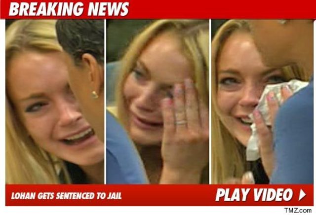 Lindsay's First Trip to Jail