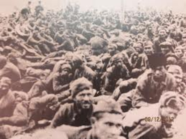 P.O.Ws and polish prisoners are sent to Auscwitz