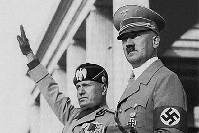 Mussolini møder Hitler