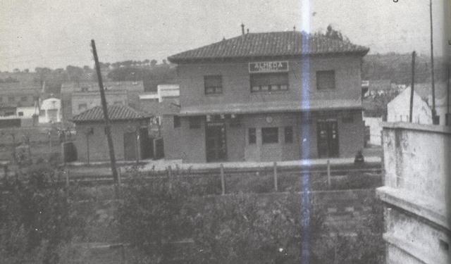 estacion ferocarriles  de almeda