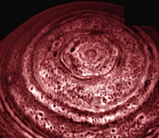Hexagon on Saturn?