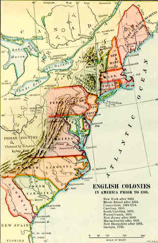 colonies founded