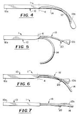 Rigid Temple Eye Glasses