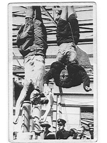 Benito Mussolini death