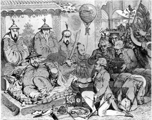 Lord MaCartney's trip to China for Britian