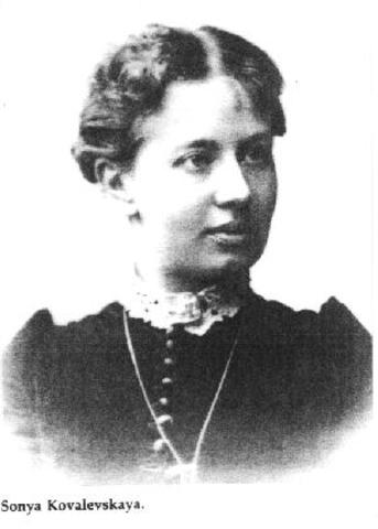 Sofia (or Sonya) Kovalevskaya