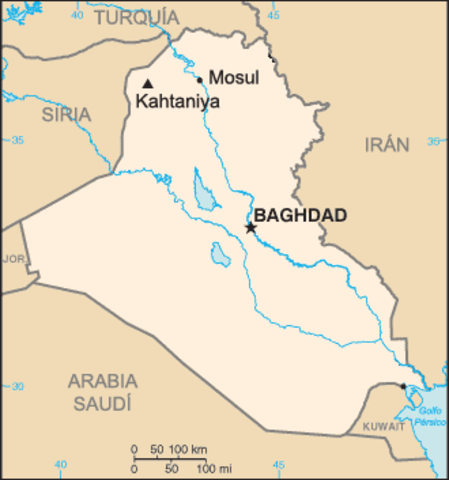 Multiple suicide bombings kill 796 people in Kahtaniya, northern Iraq