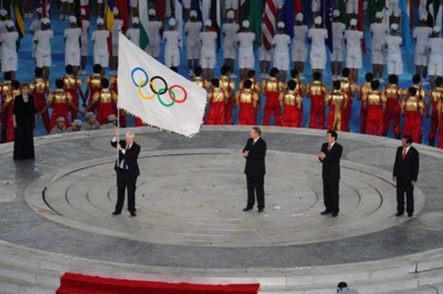 Beijing hosts the Olympic games