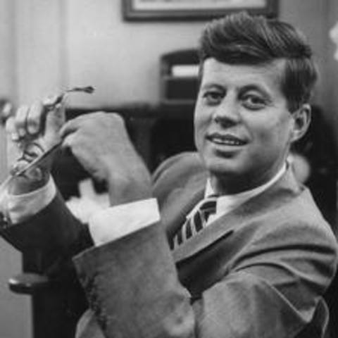 John F Kennedy runs for Senate
