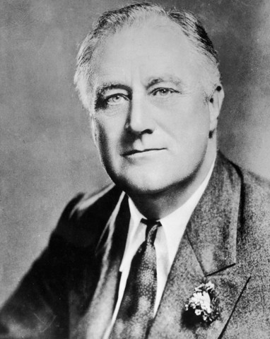 Franklin Delano Roosevelt elected