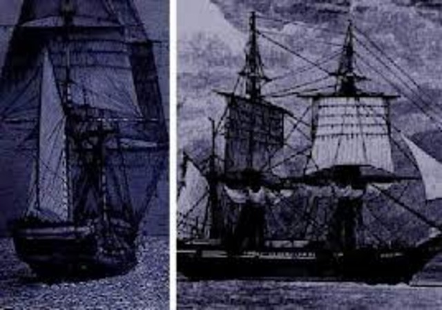 Inicio del viaje en el Beagle